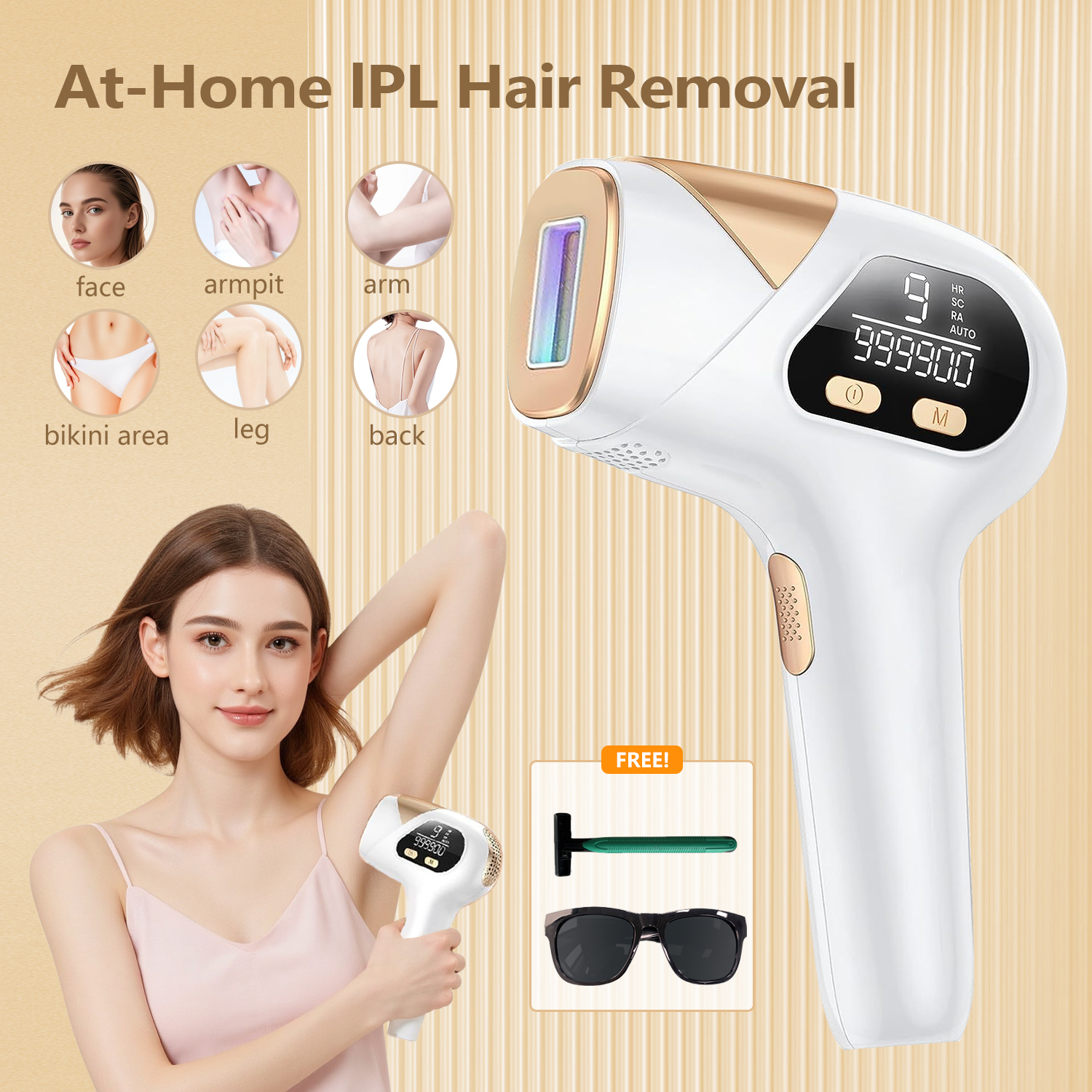 Industrial Laser Cleaning Machine - IPL Epilator for Home Use Painless