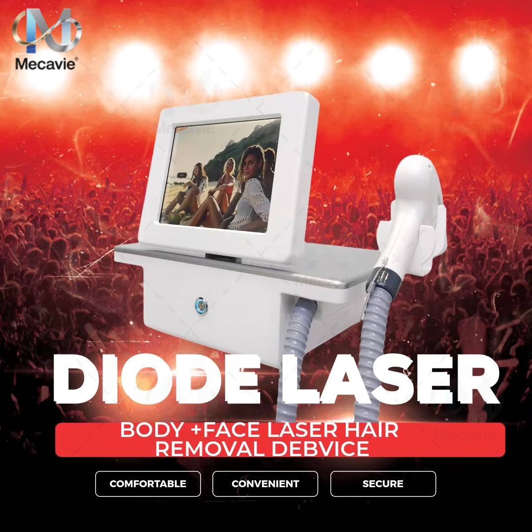 Industrial Laser Cleaning Machine - Mini Professional 810nm Diode Laser Hair