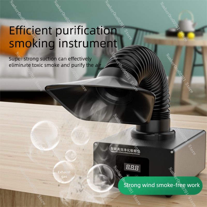 TBK638 Mini Smoke Exhaust Fan  – Fume Extractor Laser recenzja i cena