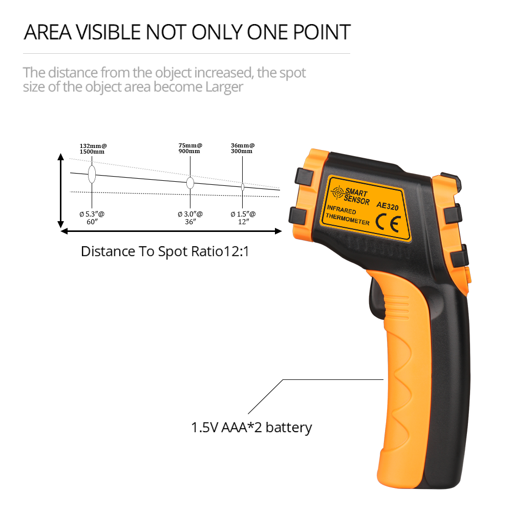 LCD Laser Meter Digital Infrar – Industrial Infrared Laser recenzja i cena