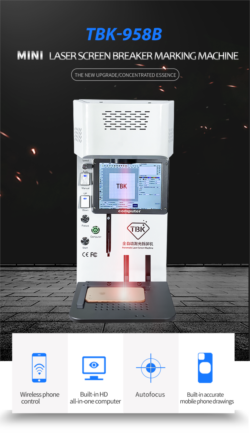 TBK 958B Full Set Laser Back G – Fume Extractor Laser recenzja i cena
