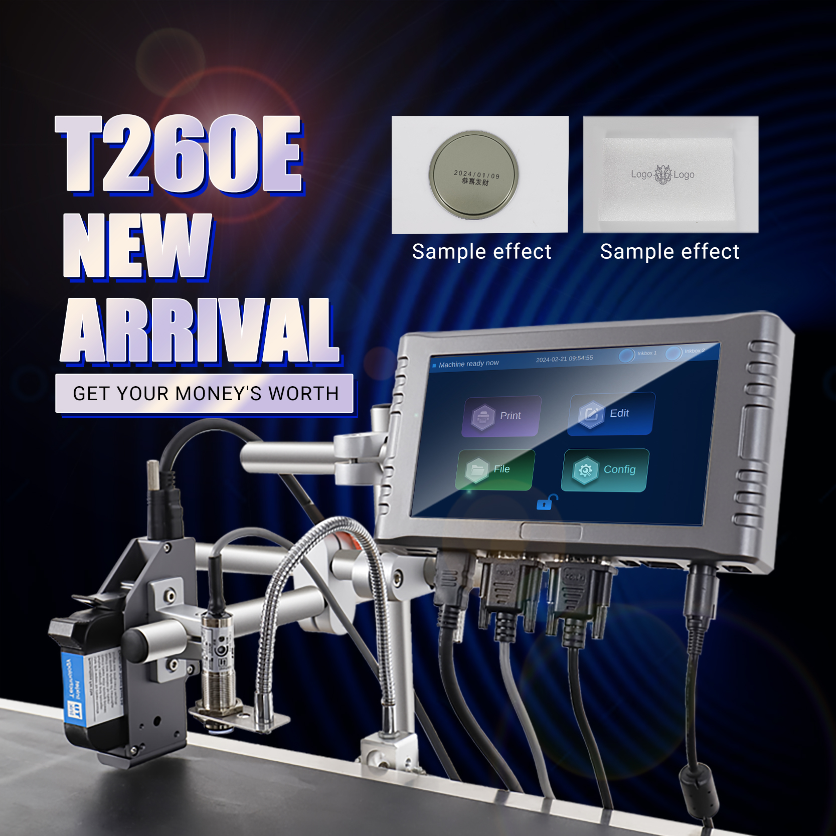 Newest OEM/ODM T260E Affordabl – Industrial Print & Laser Inc recenzja i cena