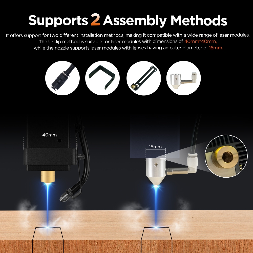 ACMER C4 Laser Air Assist Pump – Fume Extractor Laser recenzja i cena
