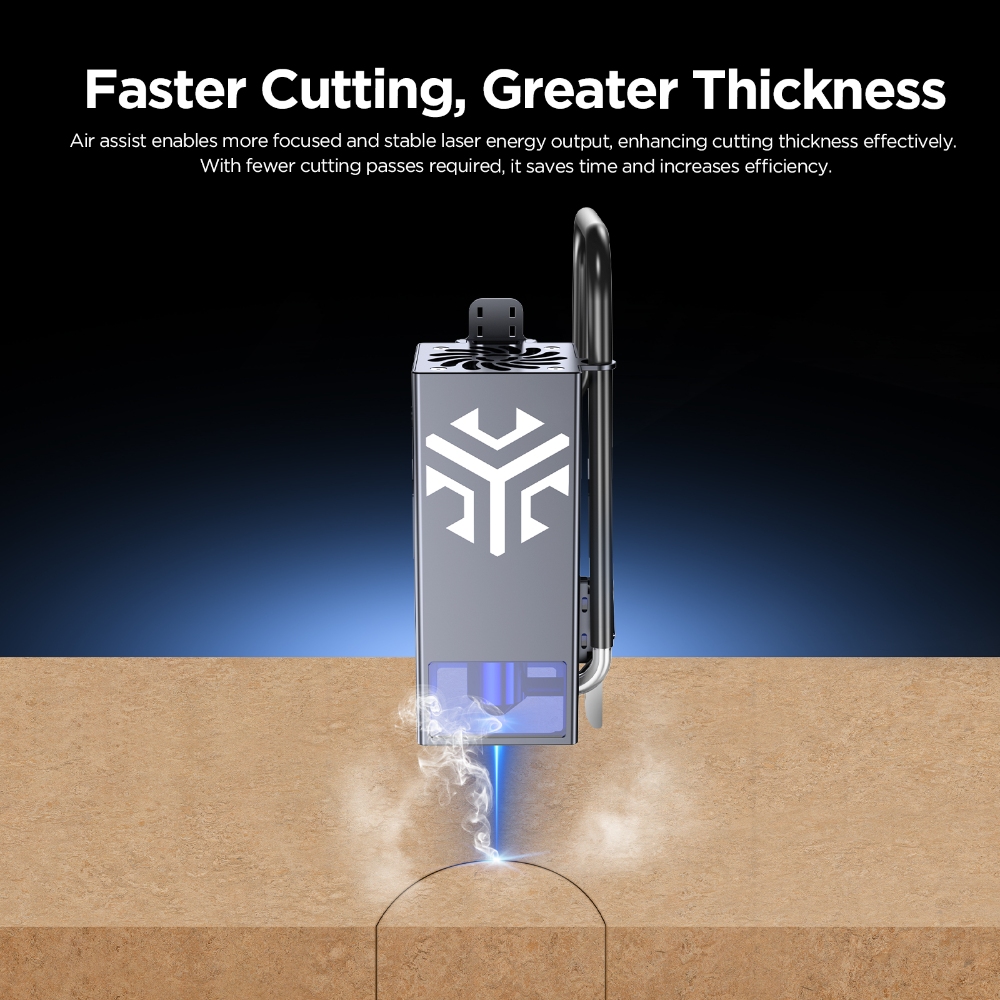 ACMER C4 Laser Air Assist Pump – Fume Extractor Laser recenzja i cena