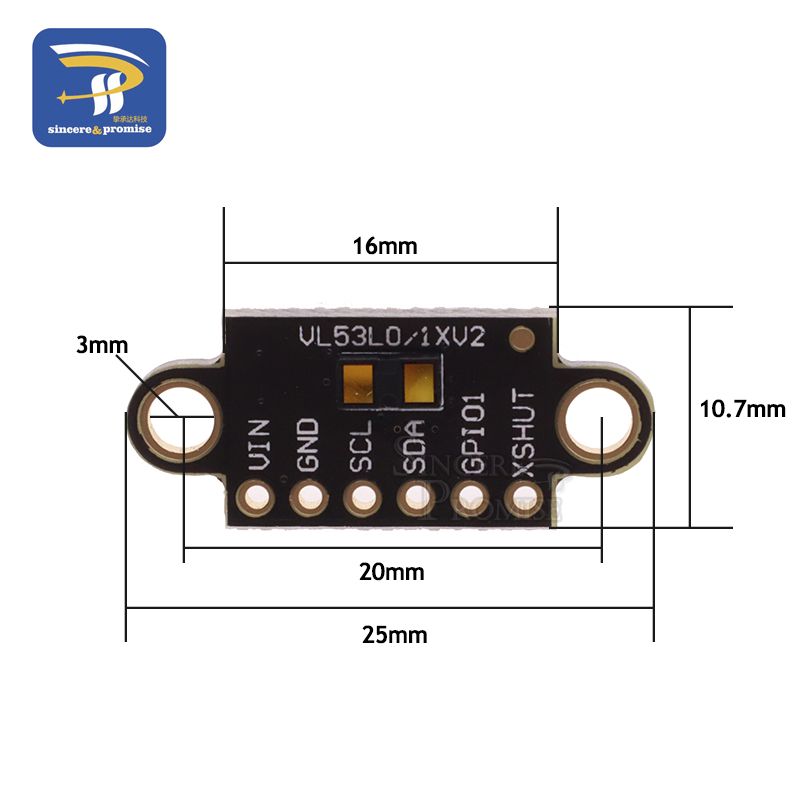 VL53L1X Laser Ranging Flight T – Industrial Laser Sensor recenzja i cena