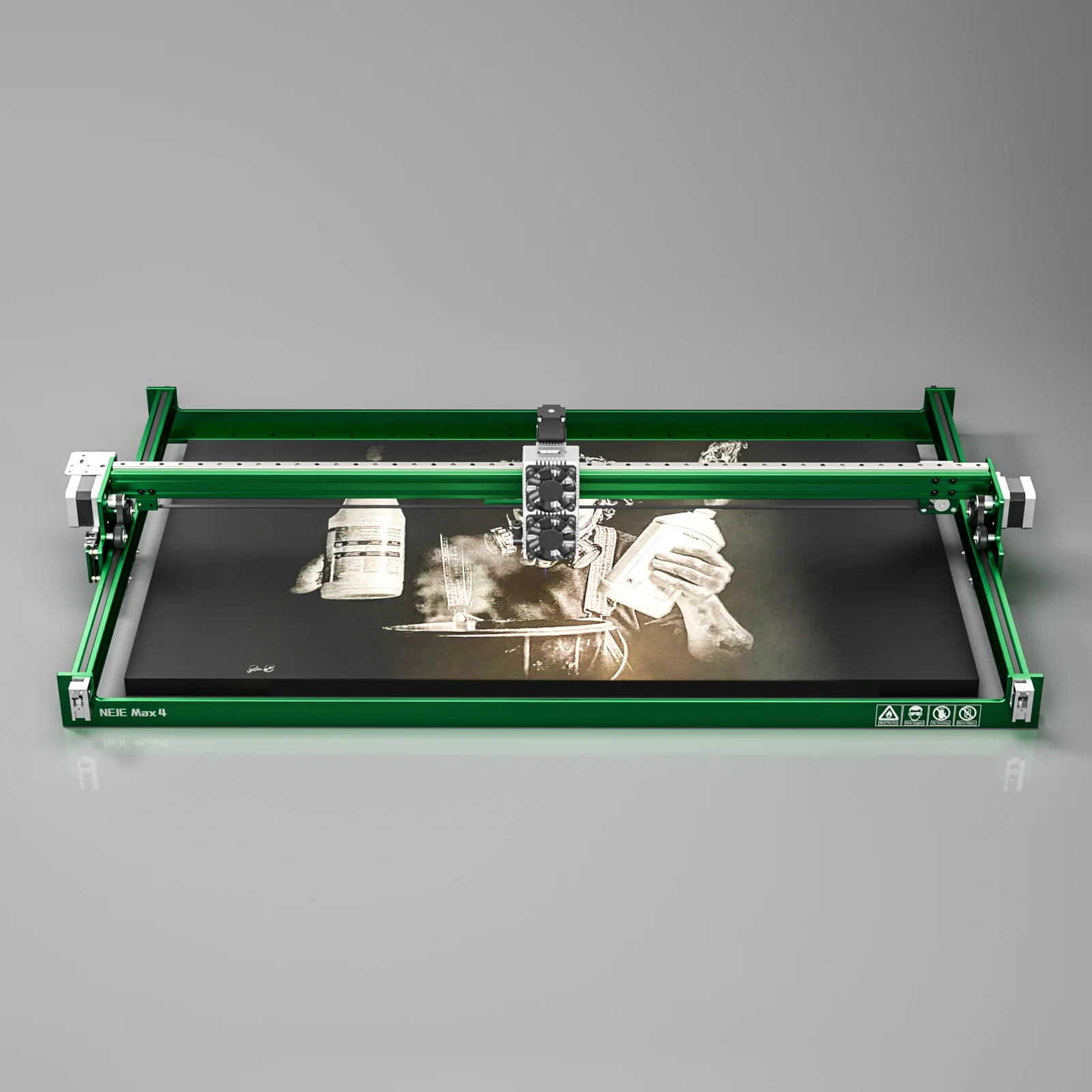 NEJE Max 4 E80 High Power Lase – Industrial Laser Engraver For Wood recenzja i cena