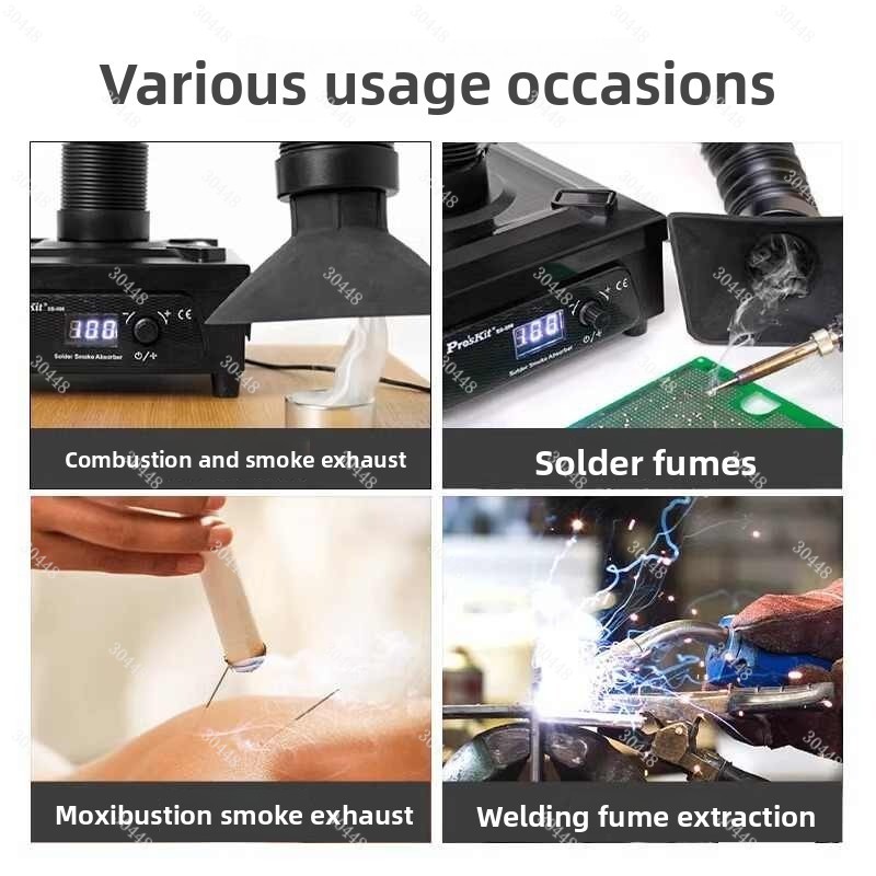SS-596G Desktop Solder Smoke P – Fume Extractor Laser recenzja i cena