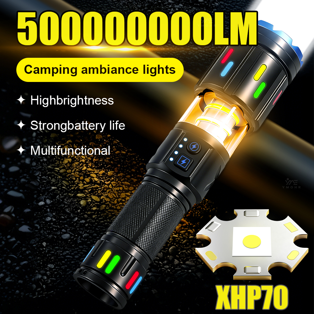 XHP70 High Power Camping Flash – Industrial Handheld Laser recenzja i cena