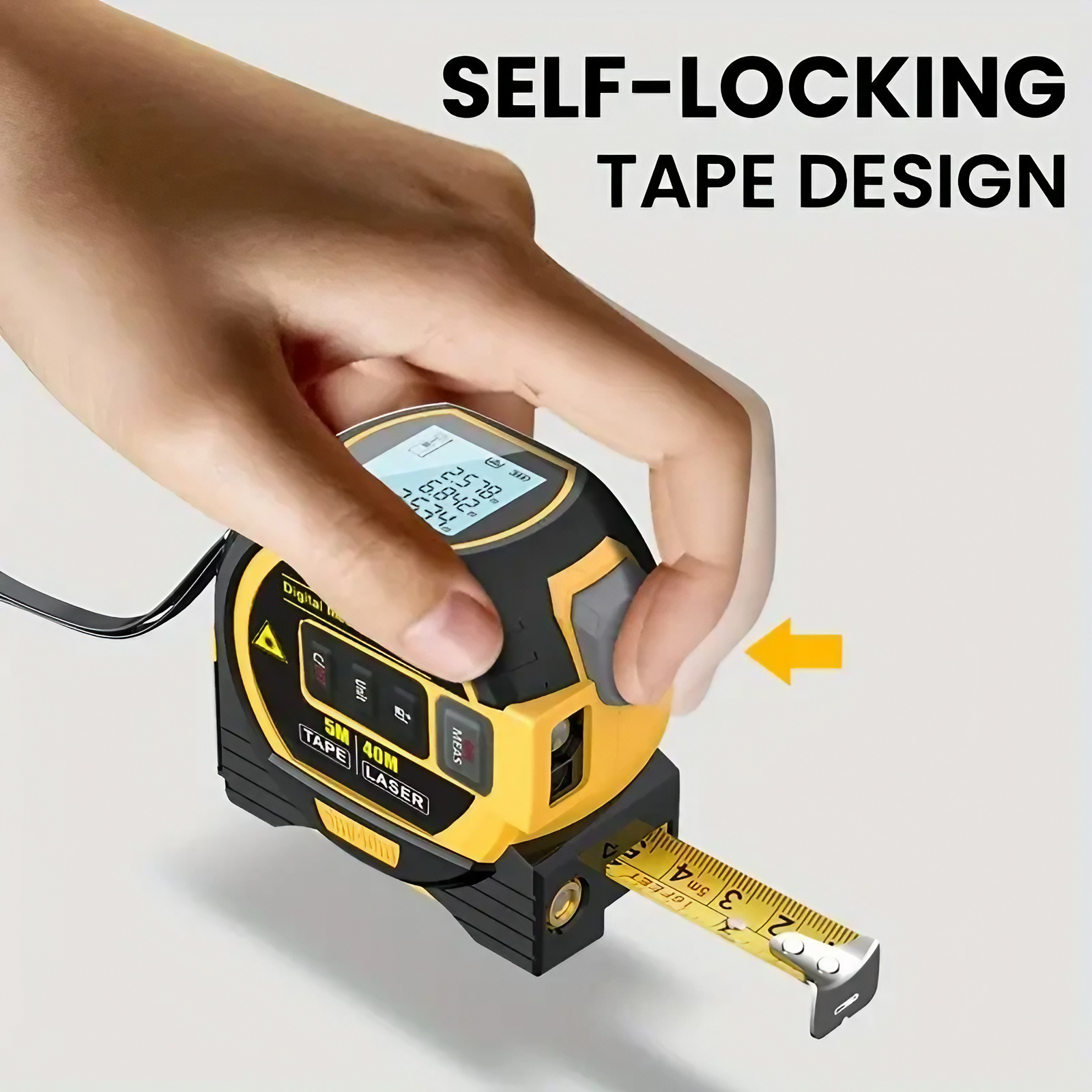 Laser Tape Measure 40M 60M Met – Industrial Laser Sensor recenzja i cena