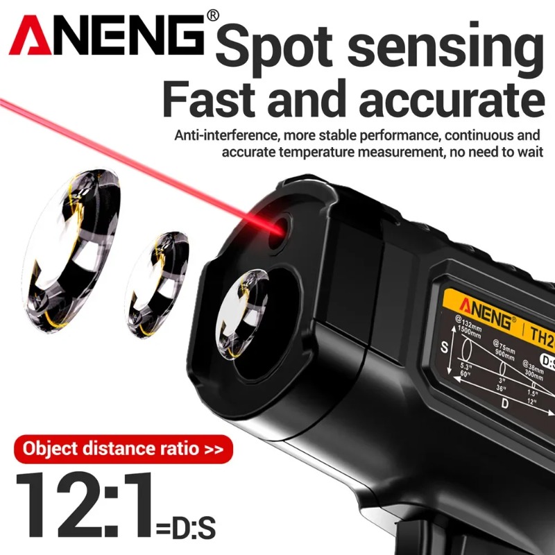ANENG TH202 Industrial Handhel – Industrial Infrared Laser recenzja i cena
