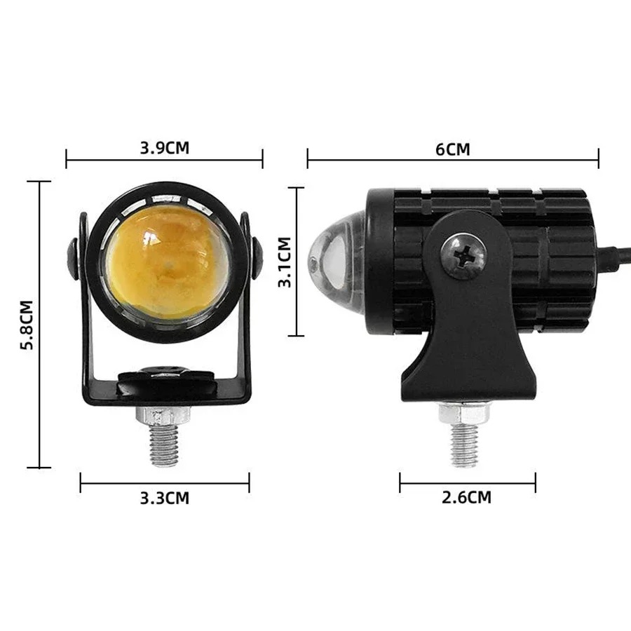 2PCS Mini Laser cannon Drl LED – Industrial Laser Beam recenzja i cena