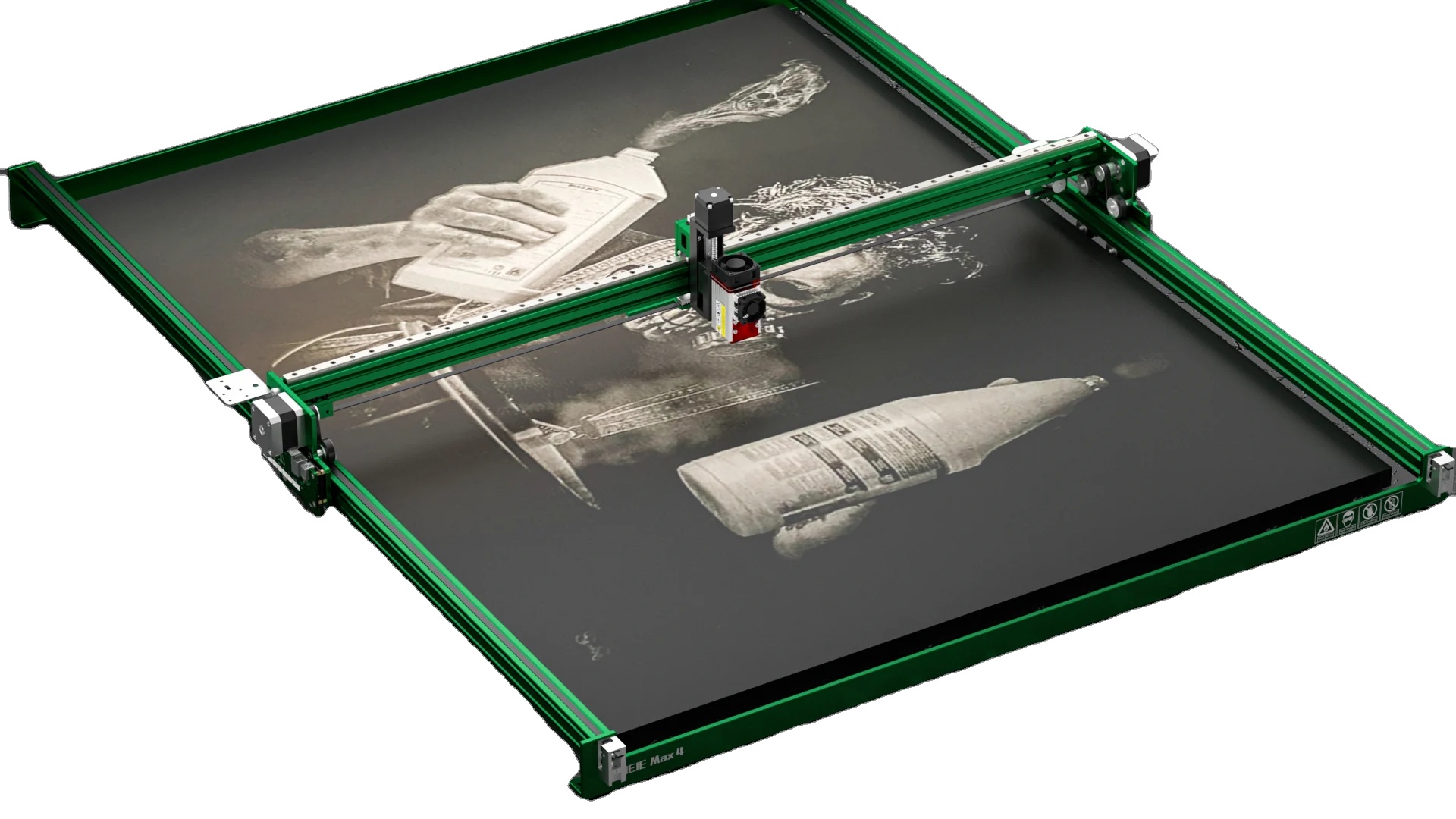 NEJE Max 4 A40640 High Power L – Industrial Laser Engraver For Wood recenzja i cena