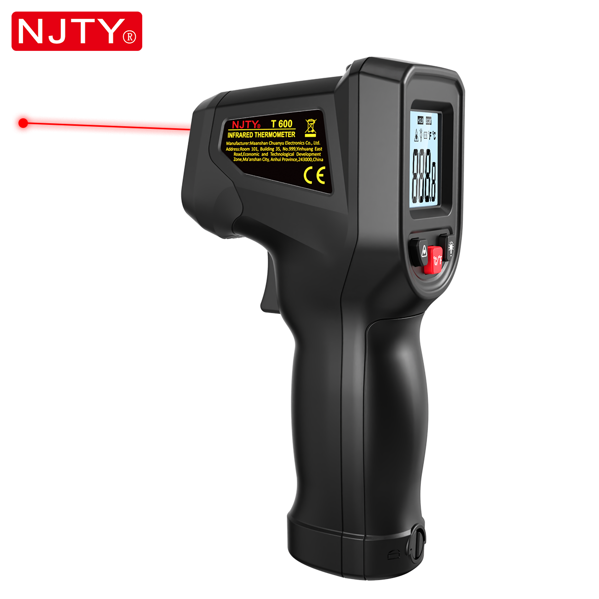 NJTY T600 Infrared Thermometer – Industrial Infrared Laser recenzja i cena