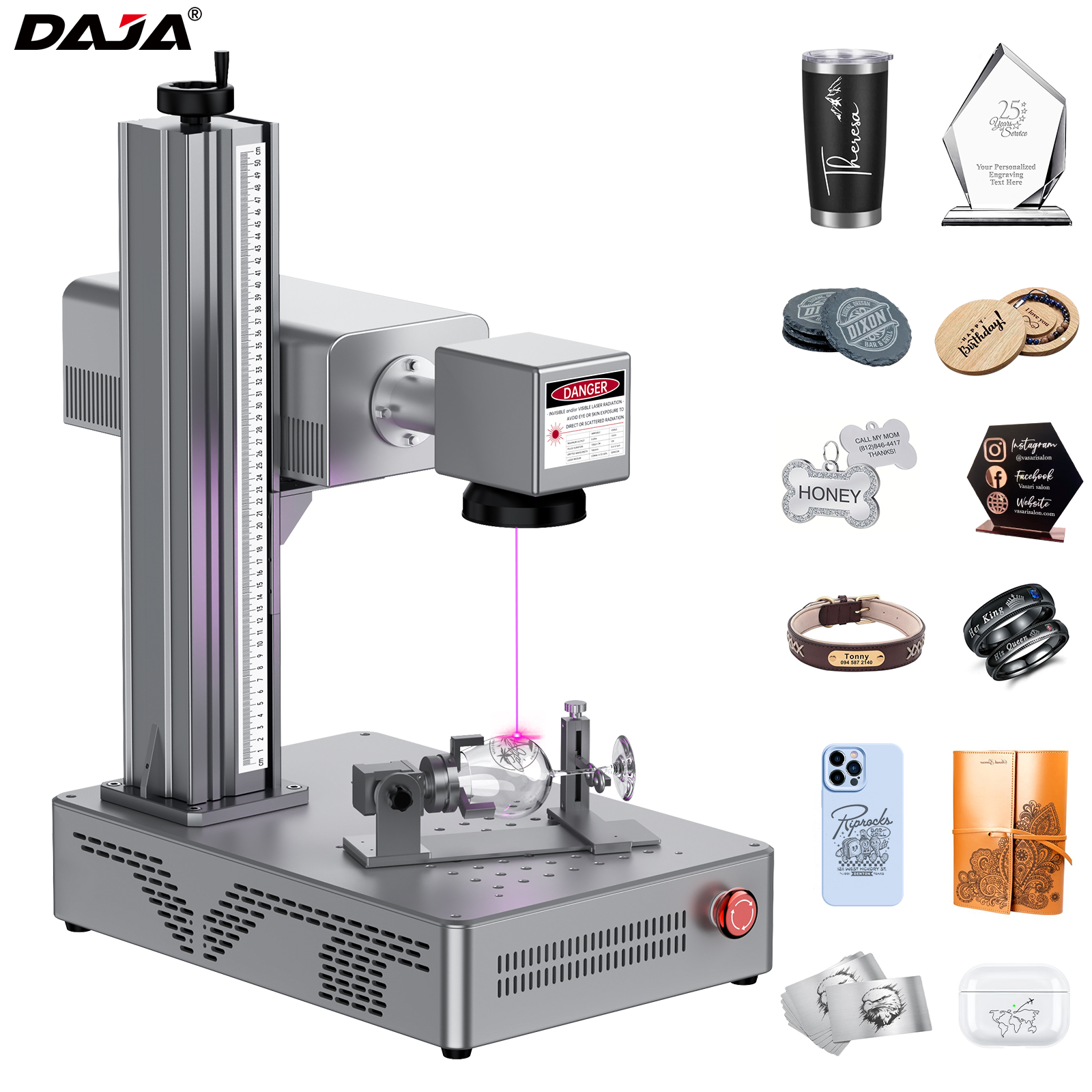 DAJA UV Laser Marking Machine  – Industrial Laser Engraver For Wood recenzja i cena