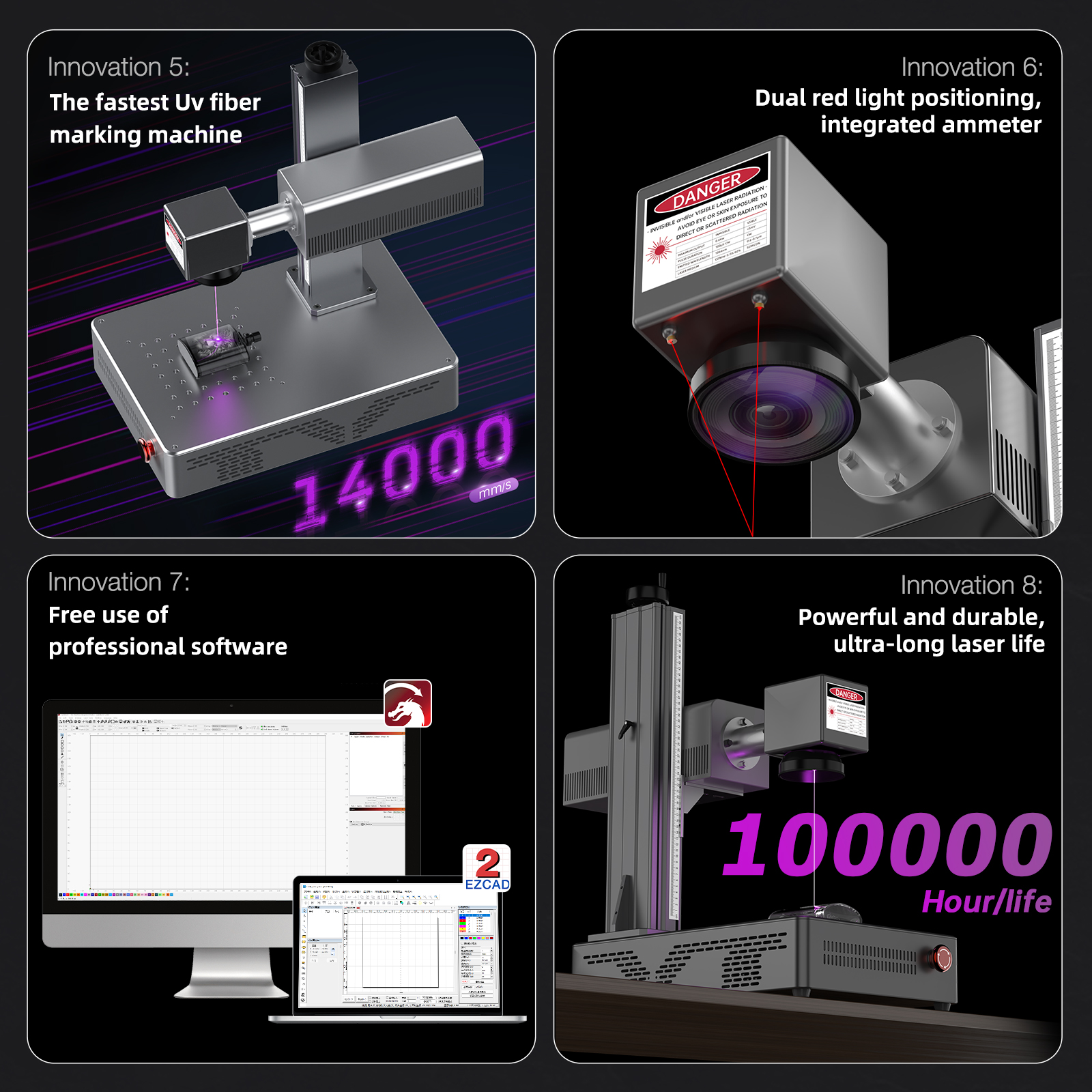 DAJA UV Laser Marking Machine  – Industrial Laser Engraver For Wood recenzja i cena
