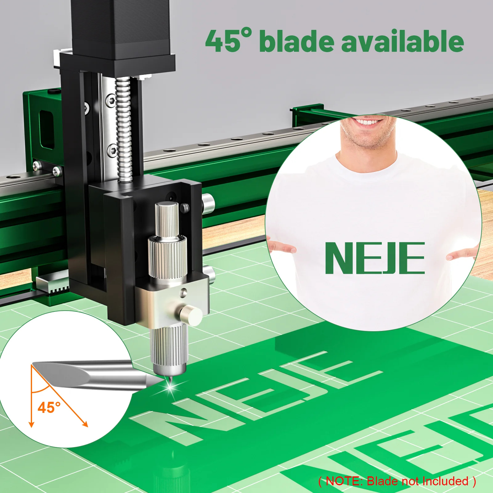 NEJE Max 4 E80 High Power Lase – Industrial Laser Engraver For Wood recenzja i cena