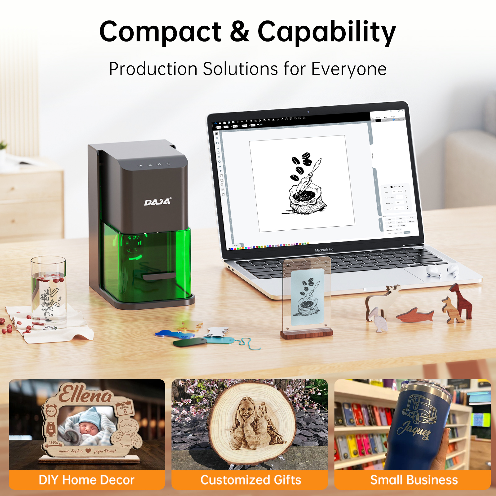 DAJA C1 Ultra Laser Engraver G – Industrial Handheld Laser recenzja i cena
